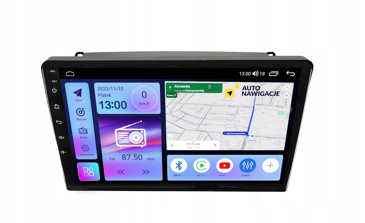 RADIO NAWIGACJA GPS FIAT 500L 2012+ ANDROID
