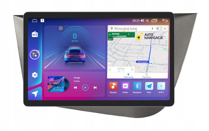 RADIO NAWIGACJA GPS SEAT LEON II 2005-2012 ANDROID 11,5 CALA