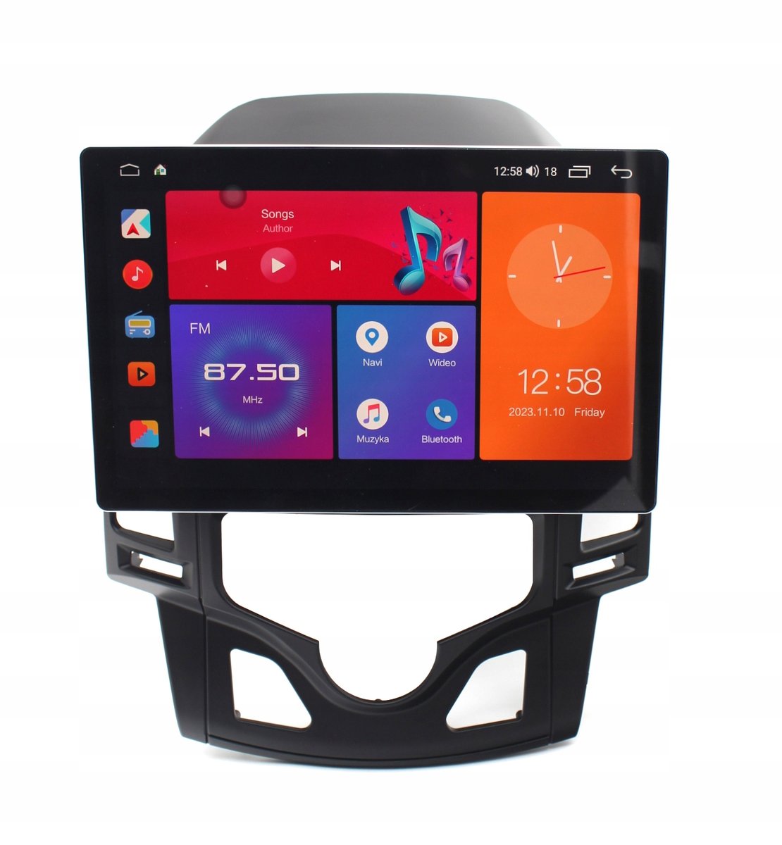 RADIO NAWIGACJA GPS HYUNDAI I30 2007-2011 ANDROID 13,1 CALA QLED