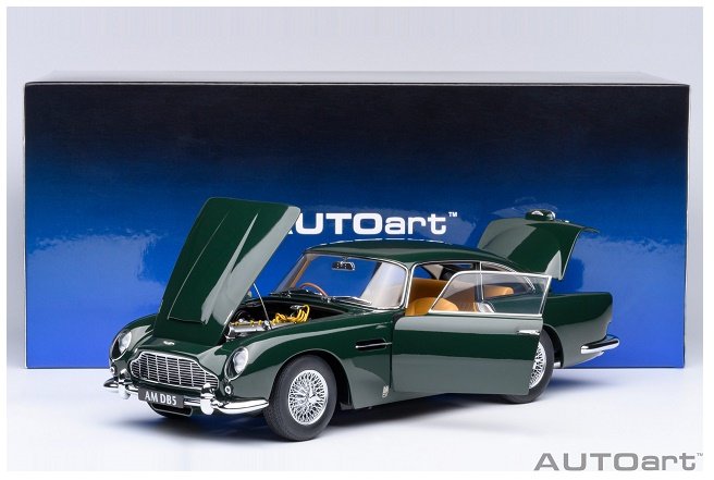Autoart Aston Martin Db5 1964 British Racing Gr 1:18 70286