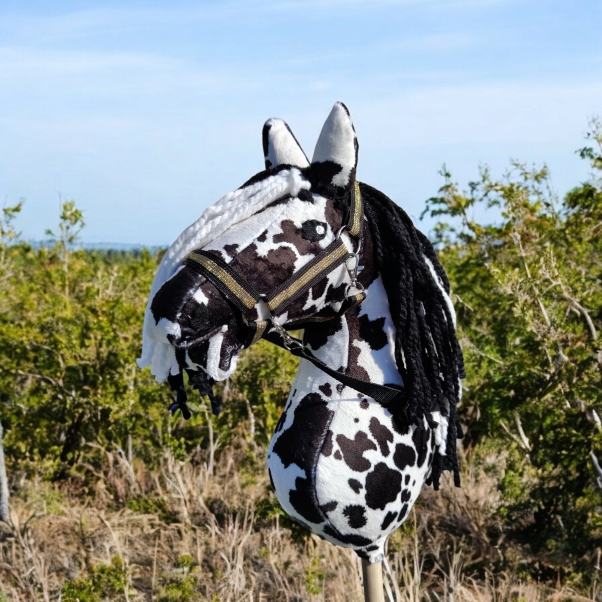 Konik Na Kijku Hobby Horse - Boomerang Zestaw + Metryczka