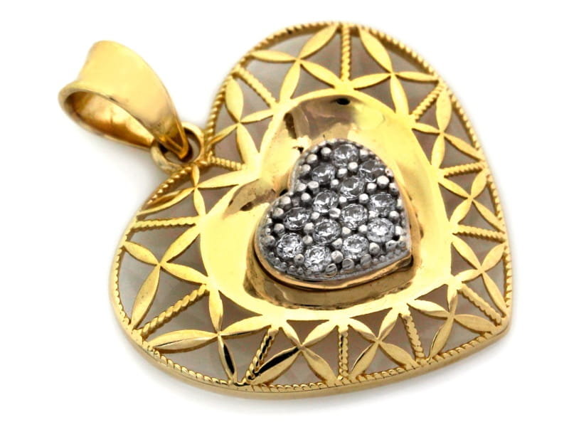 Zawieszka Złota Au 585 Serce