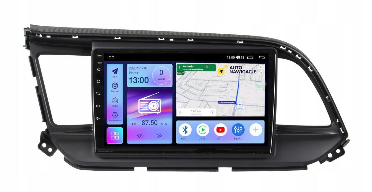RADIO NAWIGACJA GPS HYUNDAI ELANTRA VI 2018-2020 ANDROID