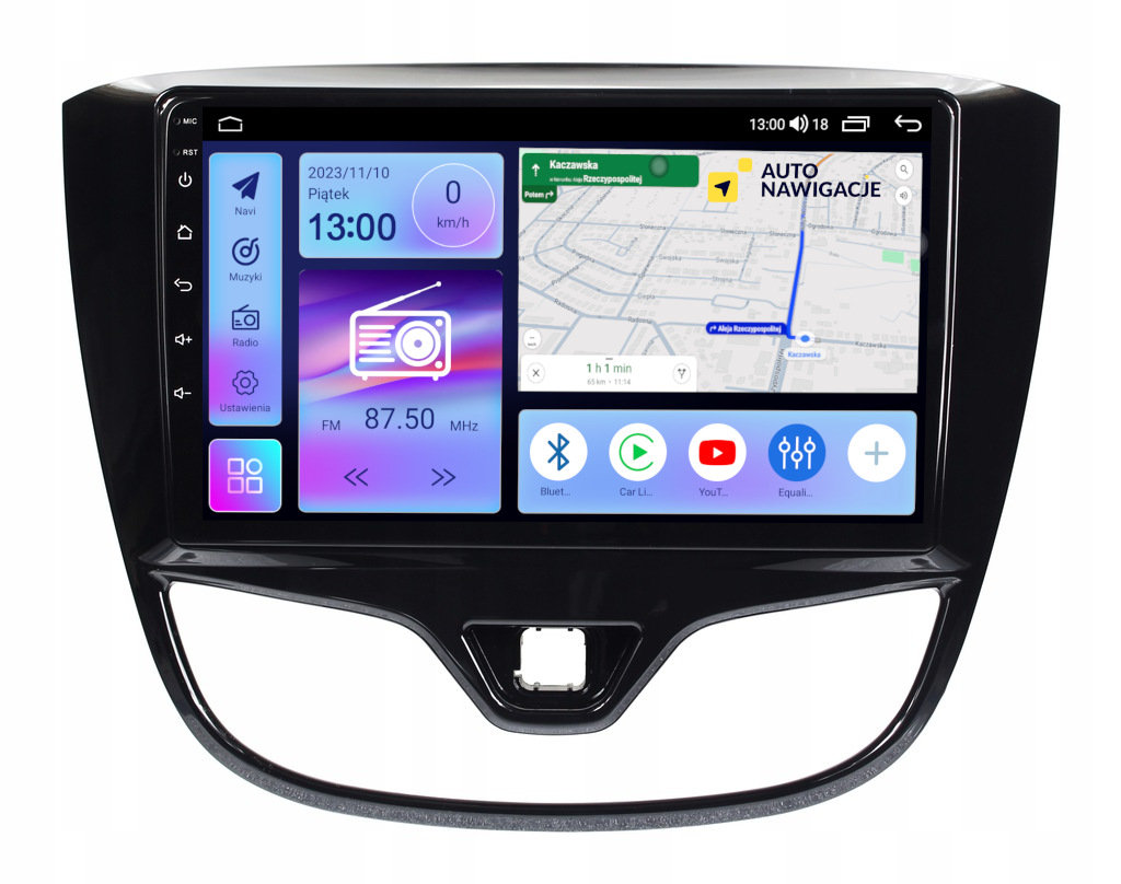RADIO NAWIGACJA GPS OPEL KARL 2017-2019 ANDROID CARPLAY