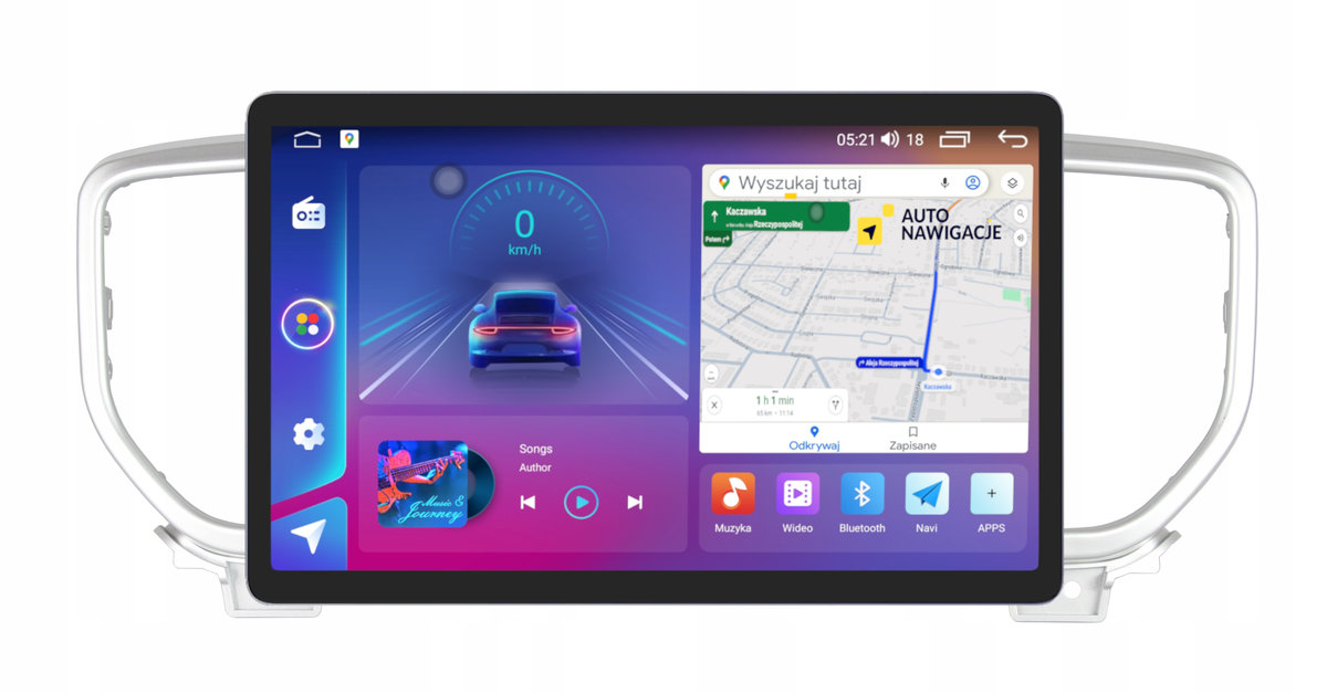 RADIO NAWIGACJA GPS KIA SPORTAGE IV 2018-2021 lift ANDROID 11,5 cala