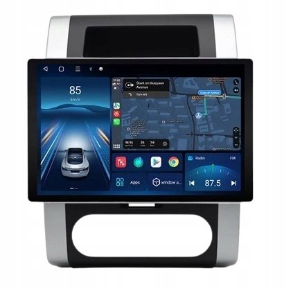 RADIO NAWIGACJA GPS NISSAN X-TRAIL II ANDROID 13,1 CALA QLED