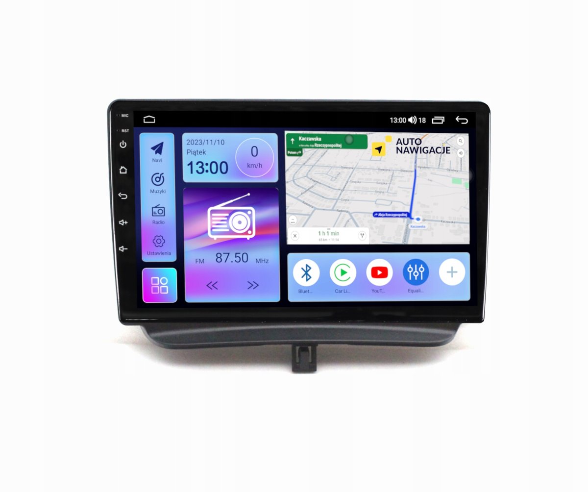 RADIO NAWIGACJA FORD TOURNEO COURIER / TRANSIT COURIER 2014-2018 ANDROID