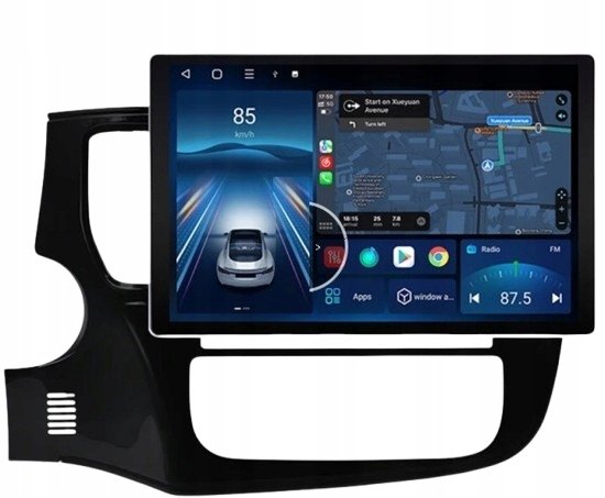 RADIO NAWIGACJA GPS MITSUBISHI OUTLANDER III 2012+ 13,1 cala QLED