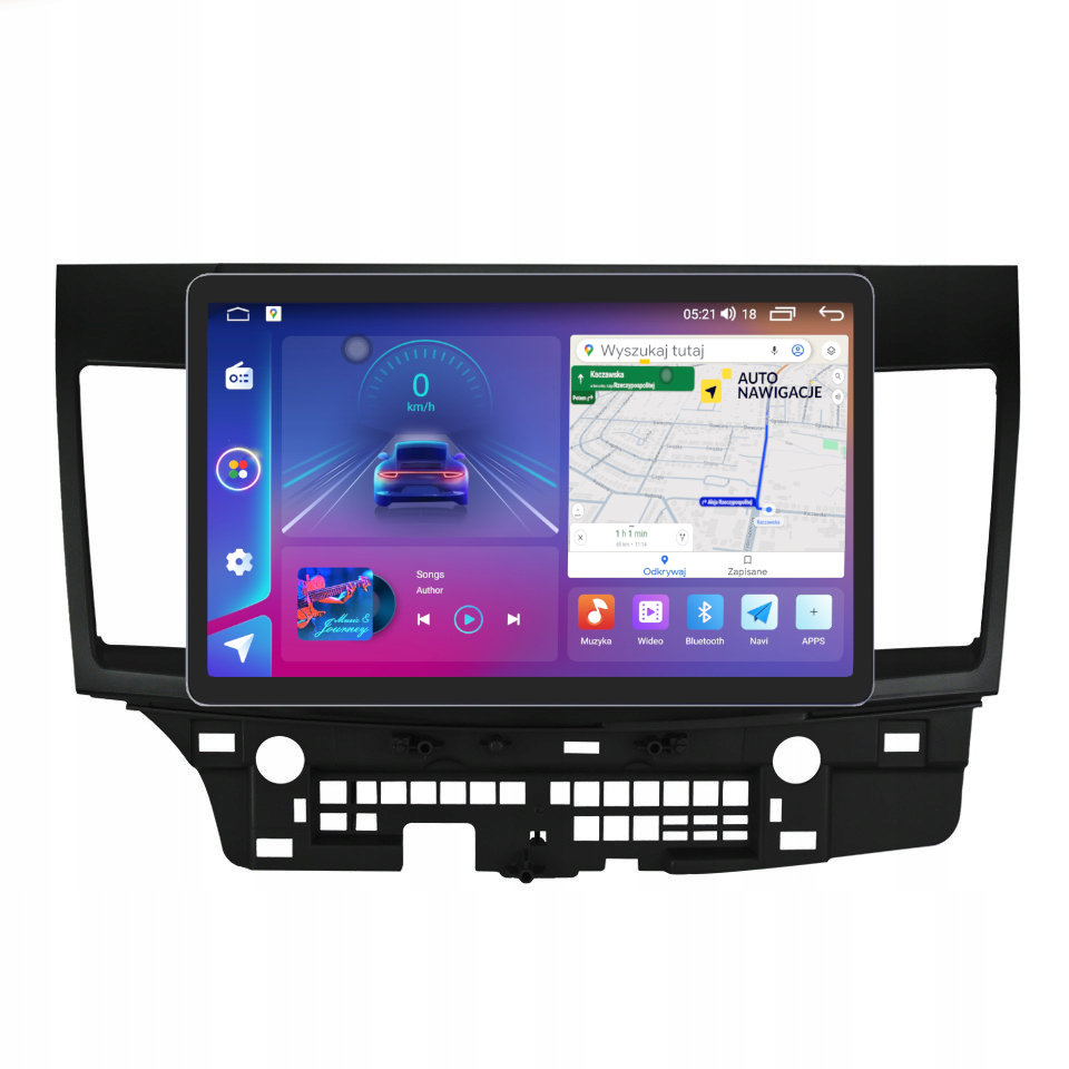 RADIO NAWIGACJA GPS MITSUBISHI LANCER VIII 2007-2016 ANDROID 11,5 cala