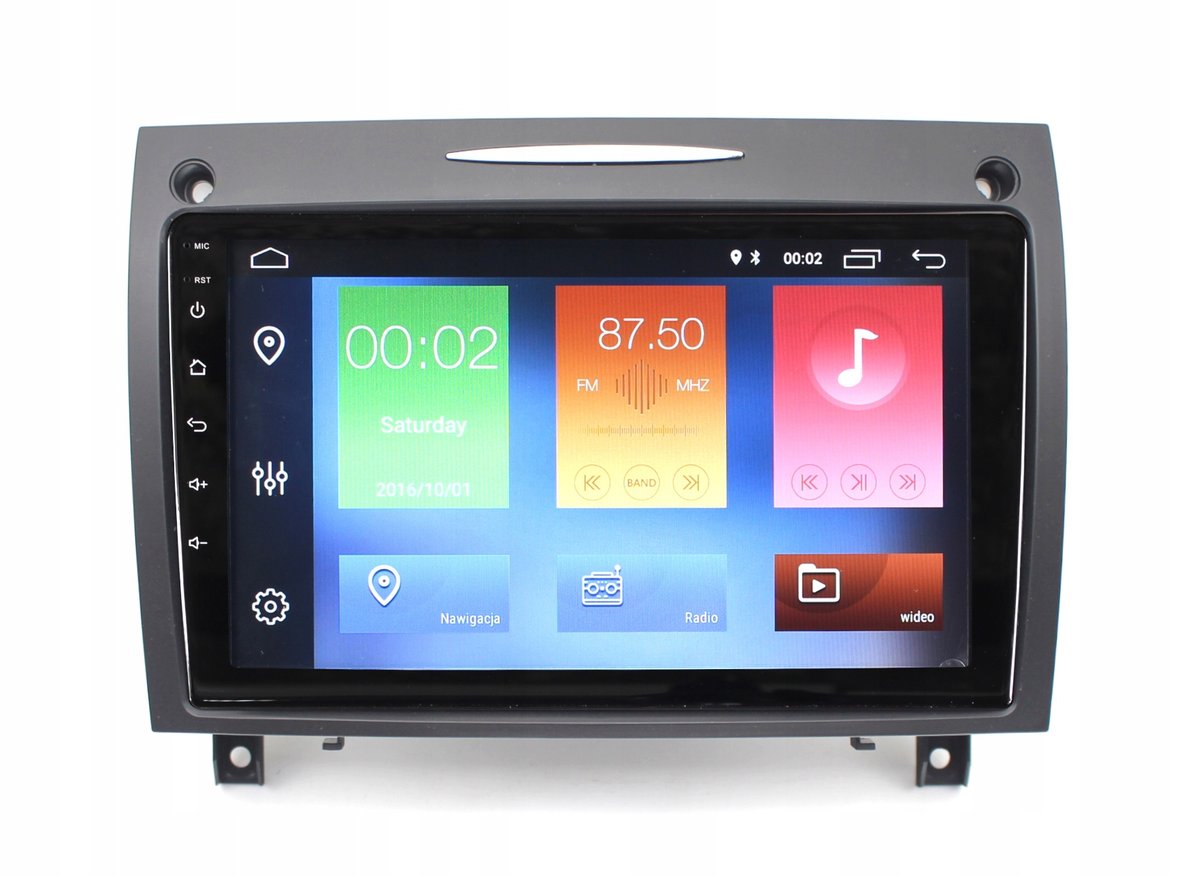 RADIO NAWIGACJA GPS MERCEDES BENZ SLK R171 2004-2011 ANDROID