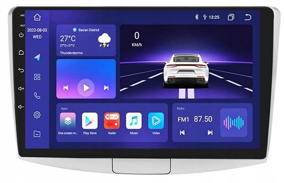RADIO NAWIGACJA GPS VOLKSWAGEN PASSAT B7 2010-2015 ANDROID CARPLAY
