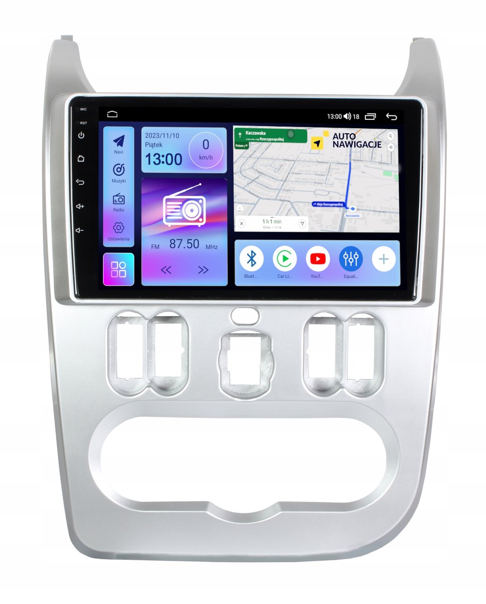RADIO NAWIGACJA GPS DACIA SANDERO 2008-2012 ANDROID