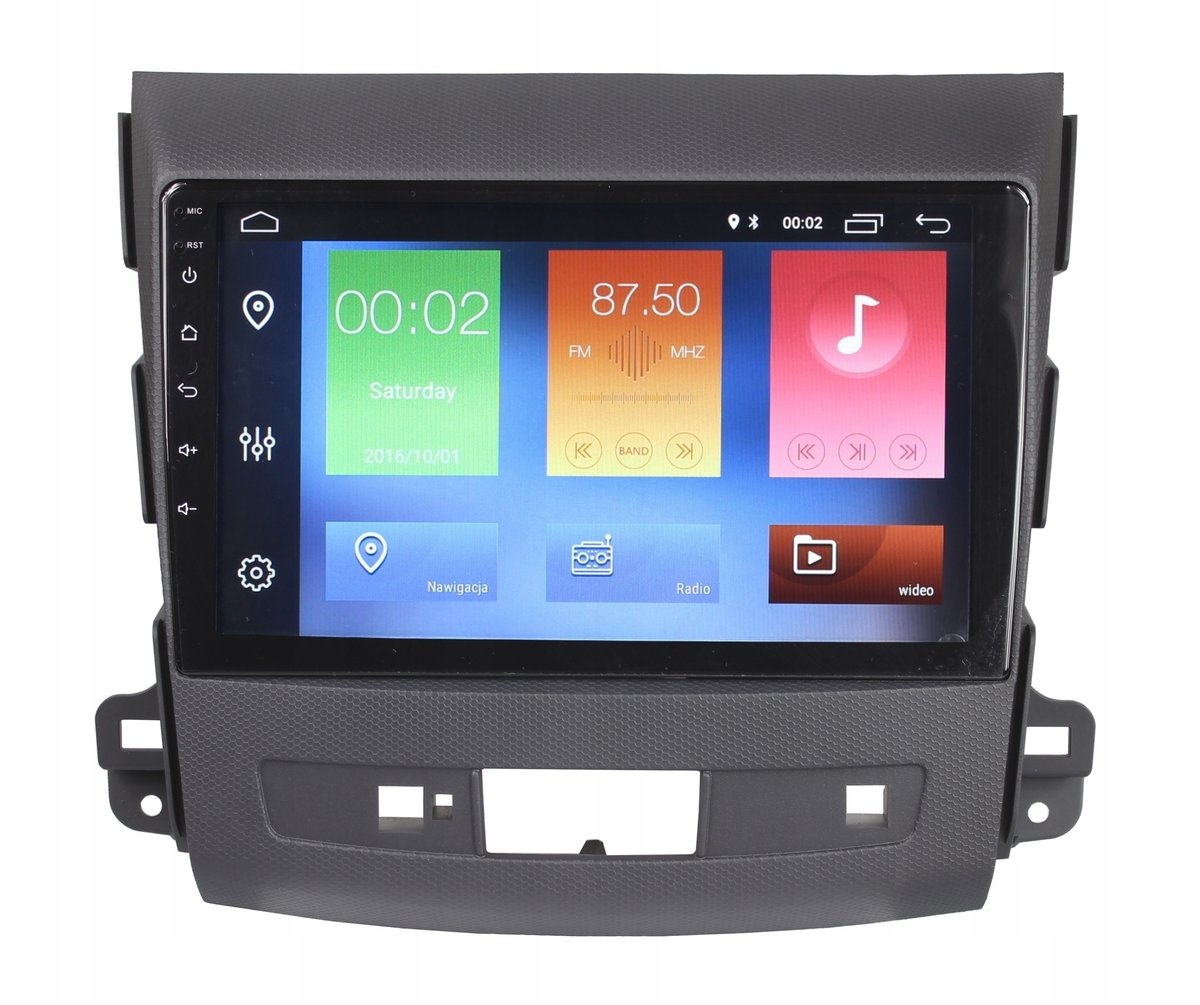 RADIO NAWIGACJA GPS MITSUBISHI OUTLANDER 2006-2012 ANDROID CARPLAY
