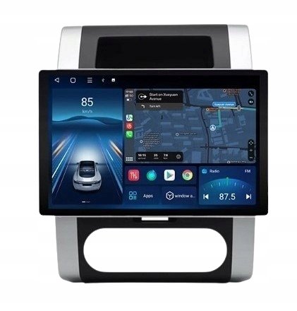 RADIO NAWIGACJA GPS NISSAN X-TRAIL II ANDROID 13,1 CALA QLED