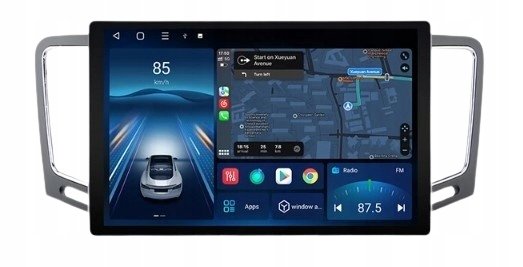 RADIO NAWIGACJA GPS VOLKSWAGEN SHARAN 2010+ ANDROID 13 CALI QLED