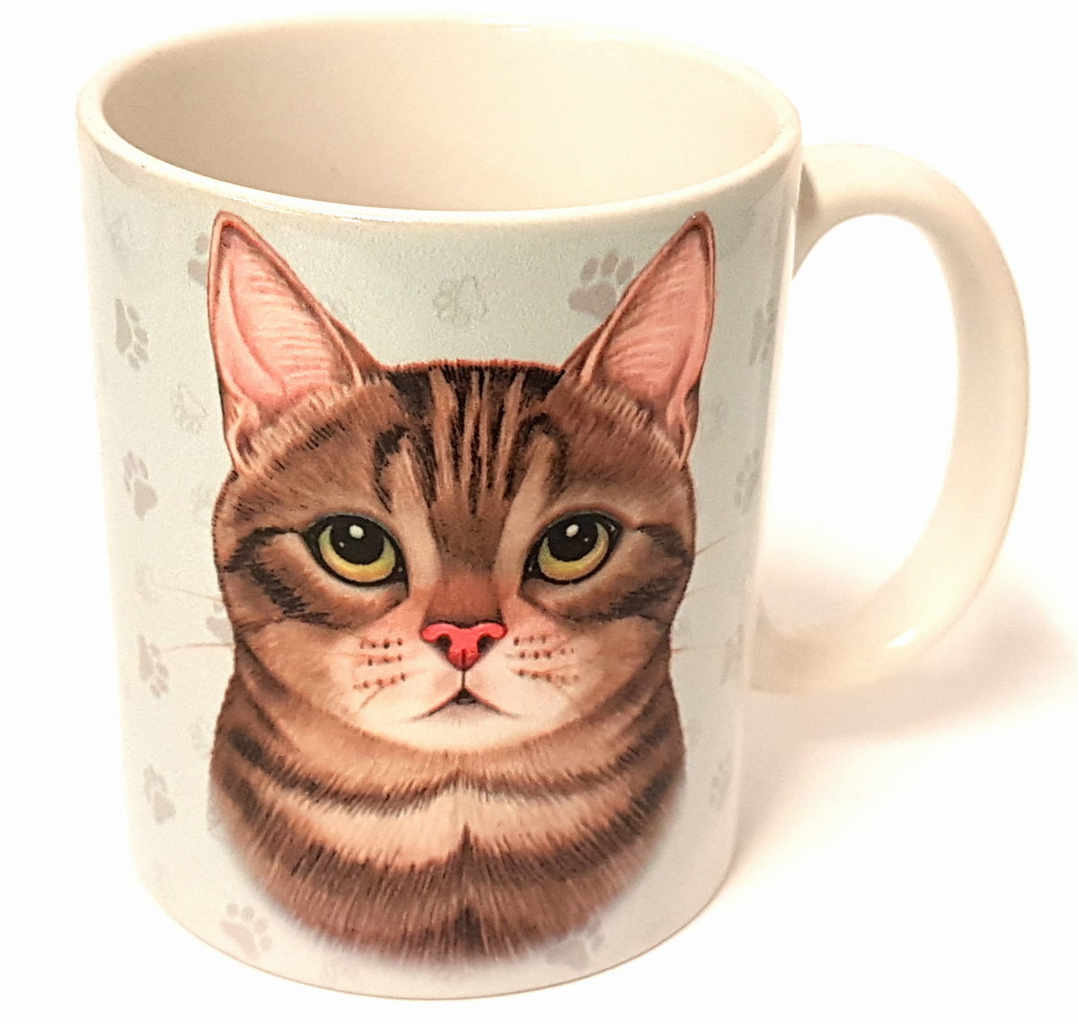 Kubek z kotem KOT SZARY gadżet kotem na prezent