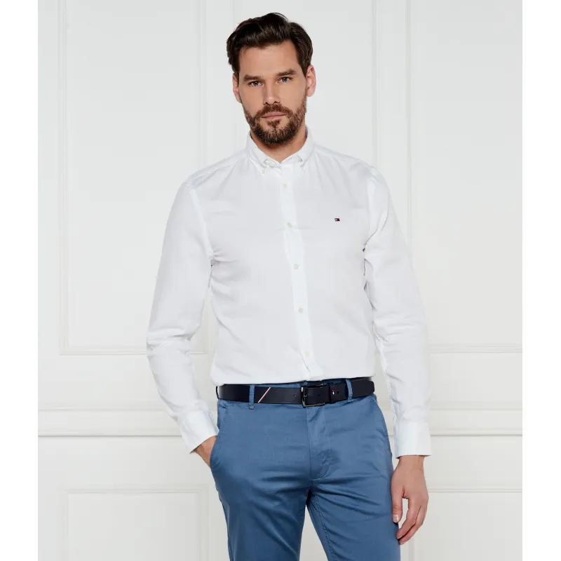 Tommy Hilfiger Koszula FLEX DOBBY Slim Fit