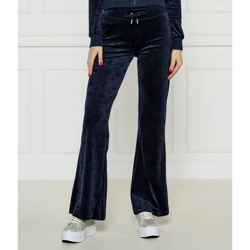 Juicy Couture Spodnie dresowe LISA flare fit low rise