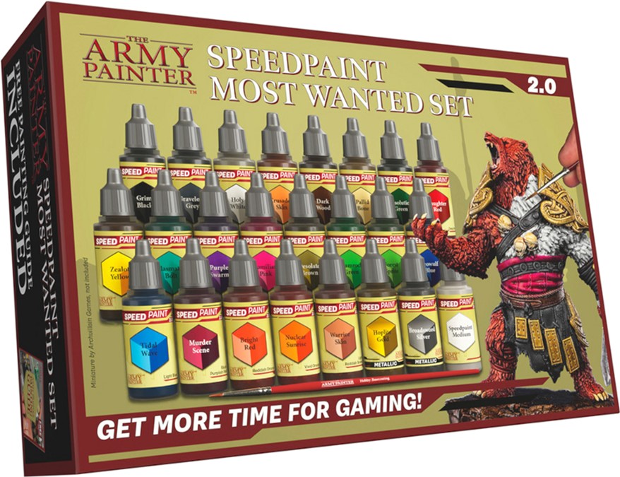 Zestaw farb The Army Painter Speedpaint 2.0 Most Wanted 24 szt (5713799806009)