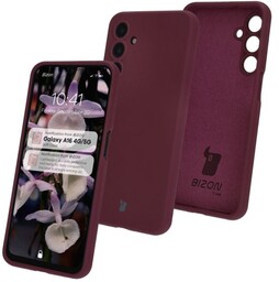 Bizon Silikonowe etui Soft Case do Galaxy A16 4G/5G, ciemnofioletowe