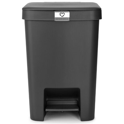 Kosz na śmieci BRABANTIA 800269 StepUp 25L Ciemnoszary