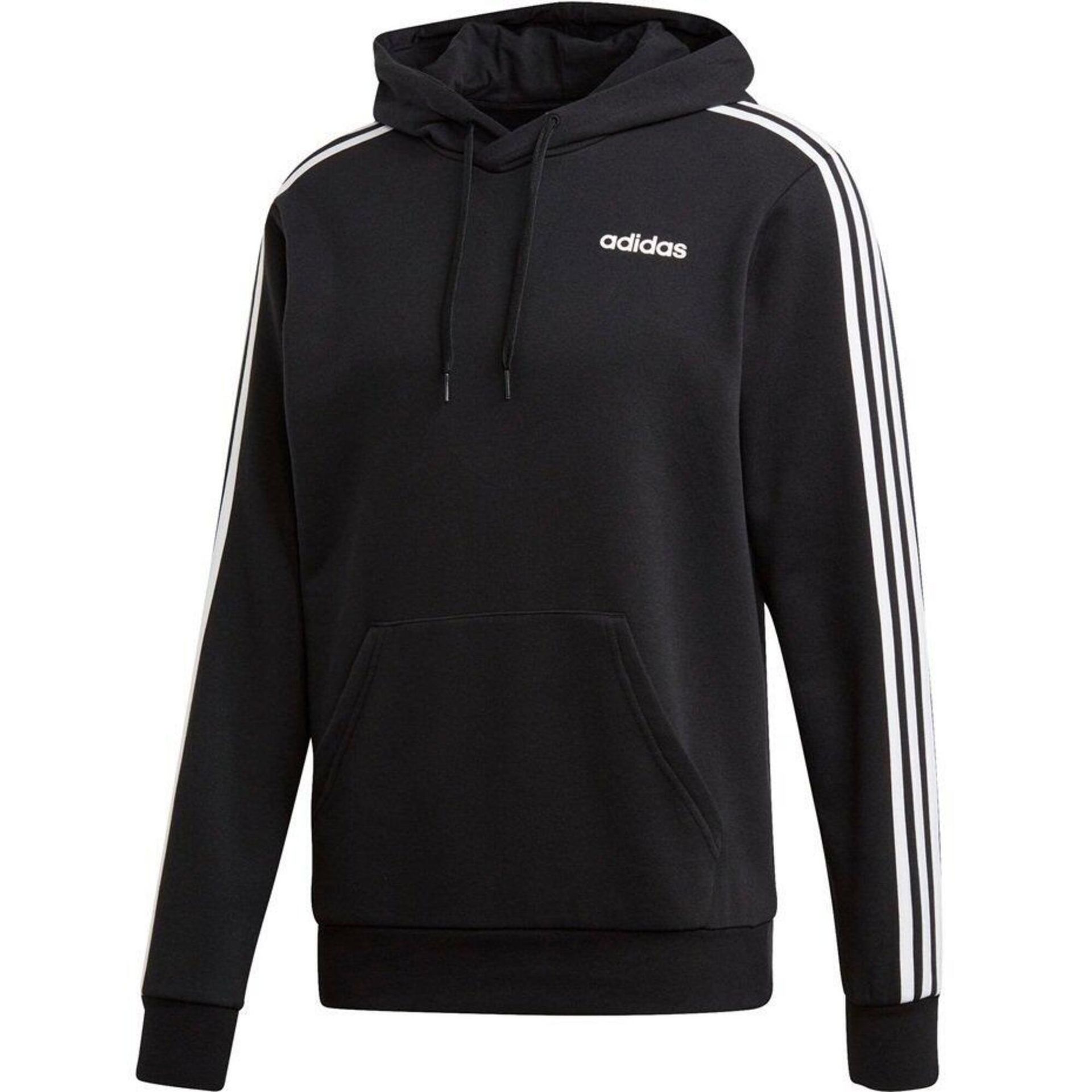 Bluza Essentials 3 Stripes PO FZ French Terry