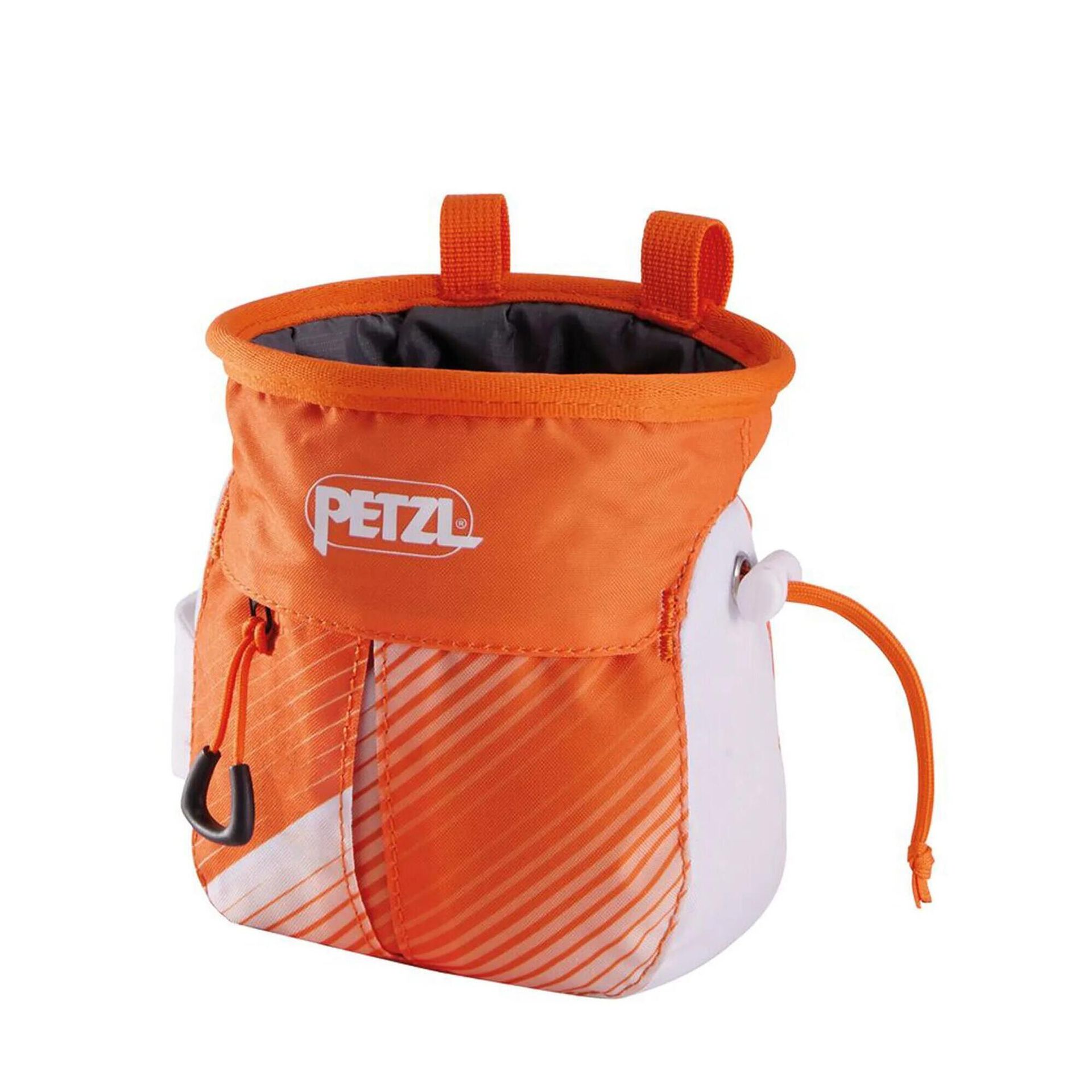 Woreczek na magnezję Petzl Sakapoche - orange/white