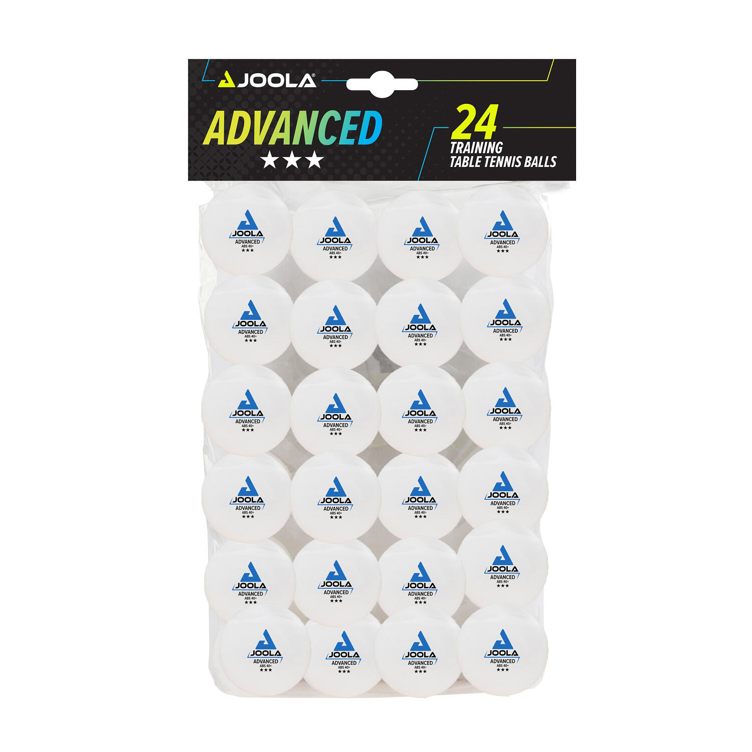 Joola Advanced Train 40+, Piłeczki do tenisa stołowego Polybag
