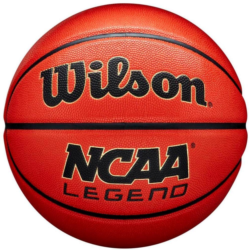 Wilson NCAA Legend Ball WZ2007601XB, unisex, piłki do koszykówki, Pomarańczowe