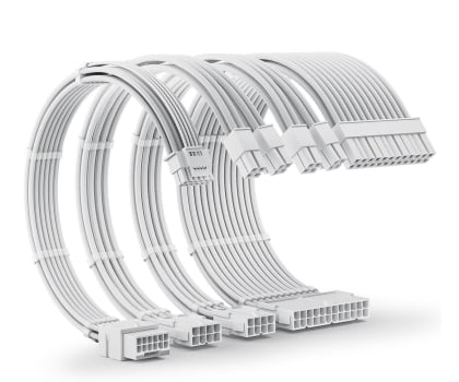 Silver Monkey X Ninigi Cable Extensions White