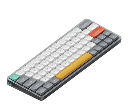 NuPhy Air60 V2 Lunar Gray Wisteria
