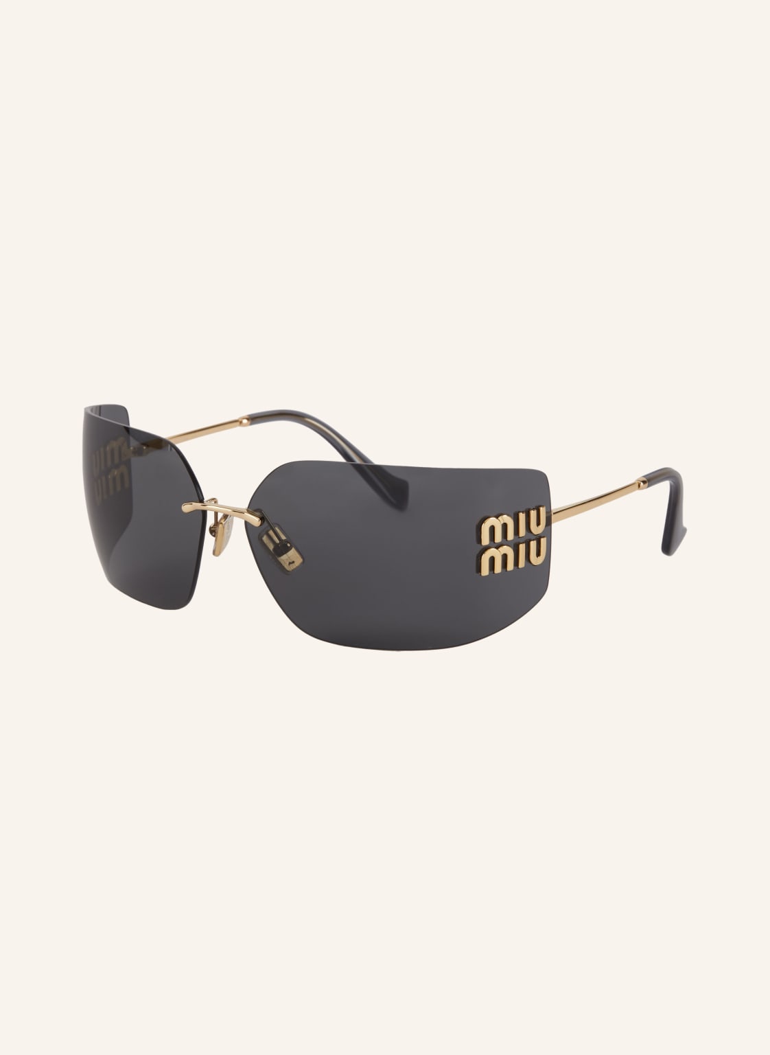 Miu Miu Okulary Przeciwsłoneczne Mu 54ys gold