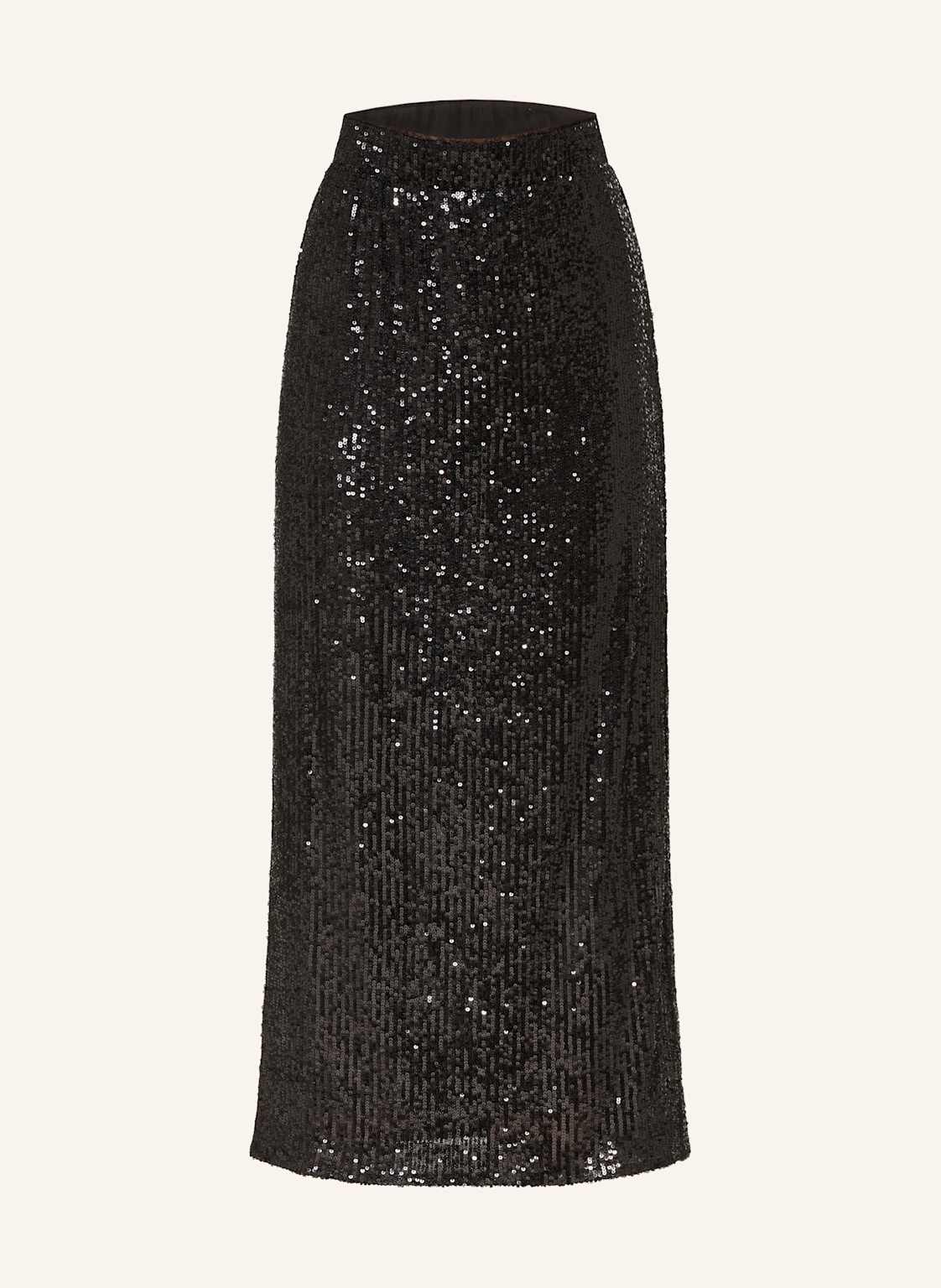 Weekend Max Mara Spódnica Ottelia Z Cekinami schwarz