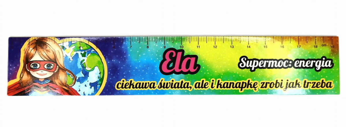 Zakładka do książki z imieniem Ela