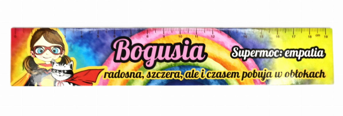 Zakładka do książki z imieniem Bogusia