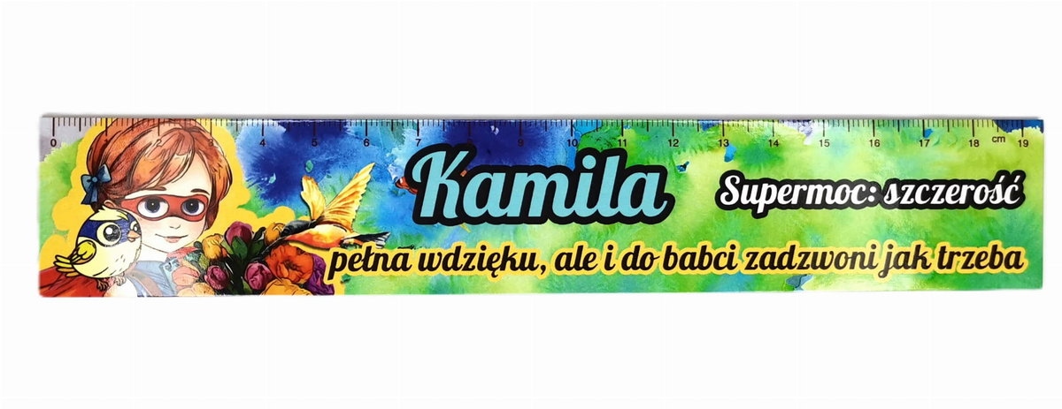 Zakładka do książki z imieniem Kamila