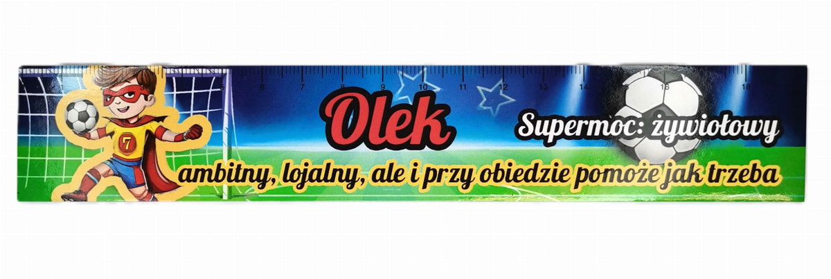 Zakładka do książki z imieniem Olek