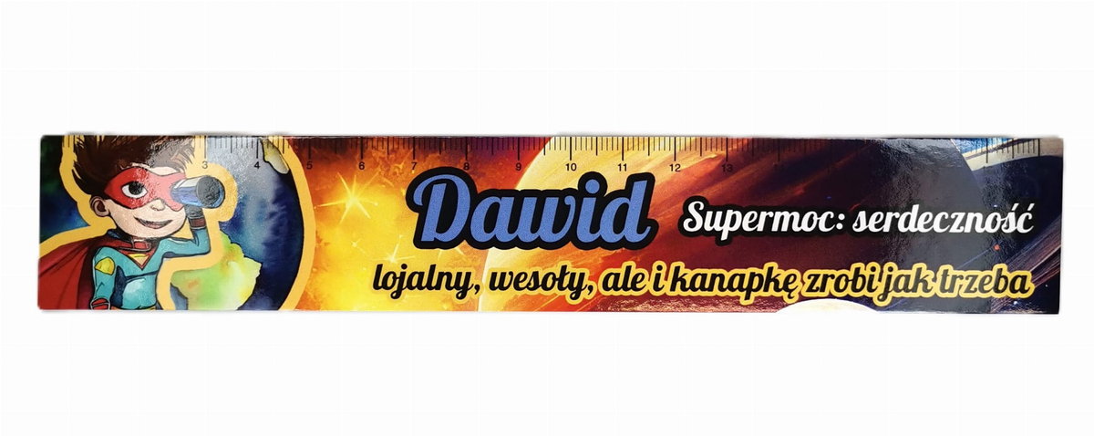 Zakładka do książki z imieniem Dawid