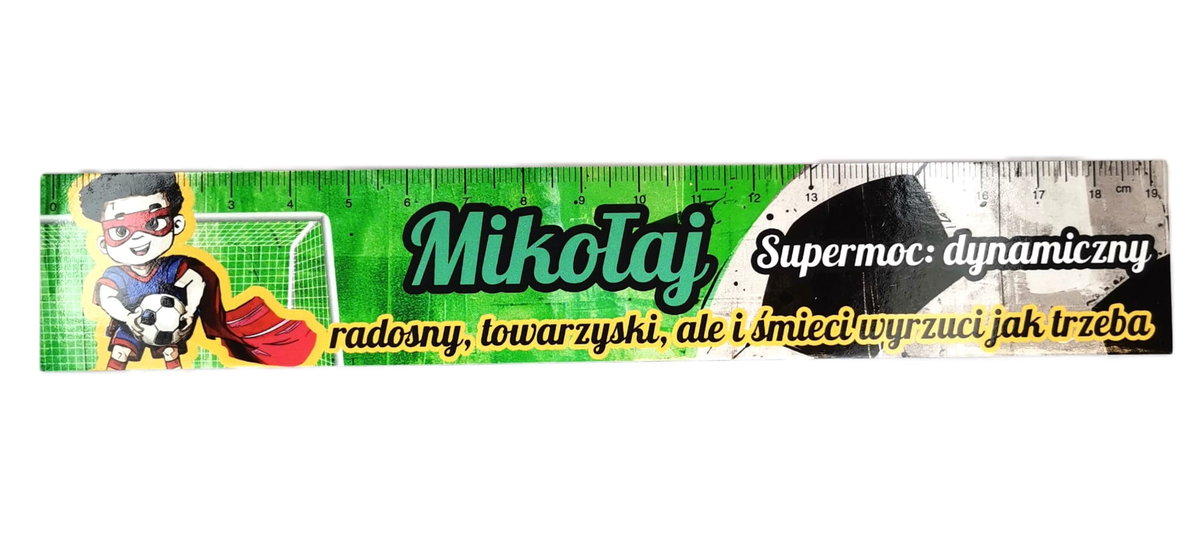 Zakładka do książki z imieniem Mikołaj