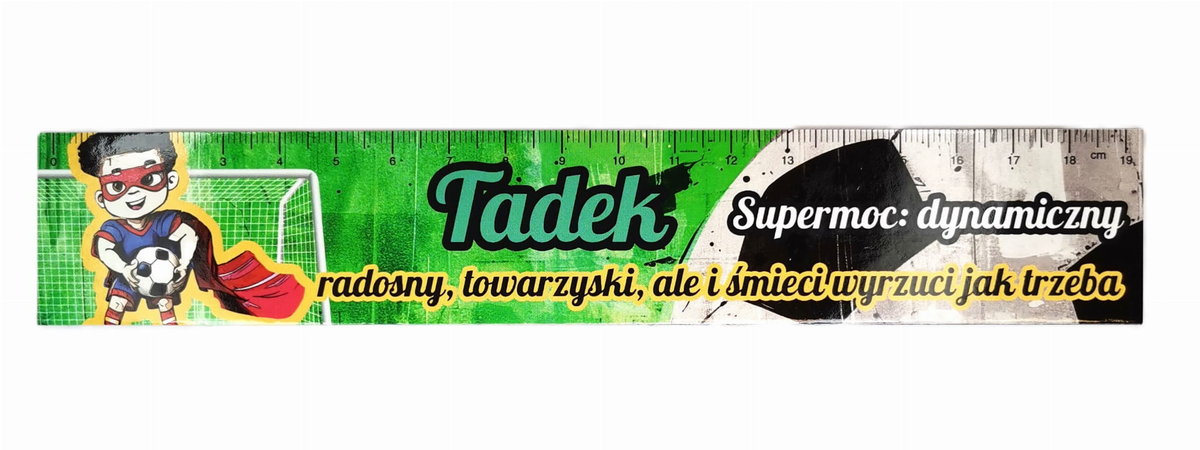 Zakładka do książki z imieniem Tadek