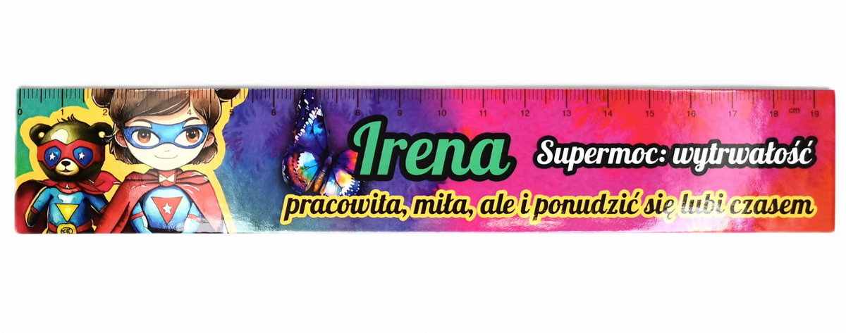 Zakładka do książki z imieniem Irena