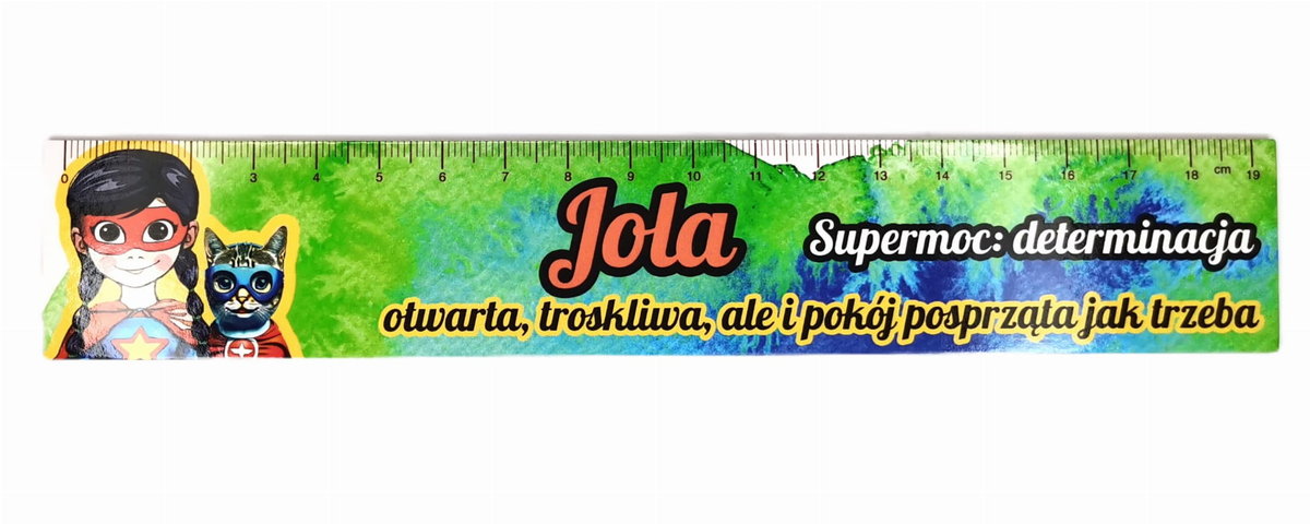 Zakładka do książki z imieniem Jola