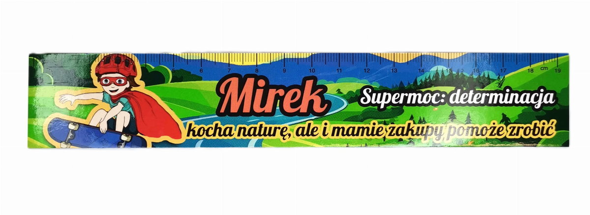 Zakładka do książki z imieniem Mirek