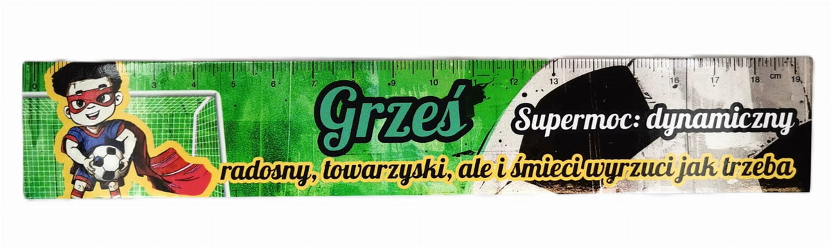 Zakładka do książki z imieniem Grześ