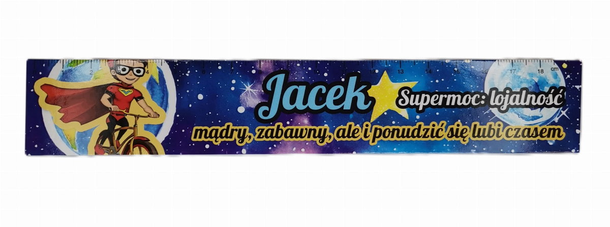 Zakładka do książki z imieniem Jacek