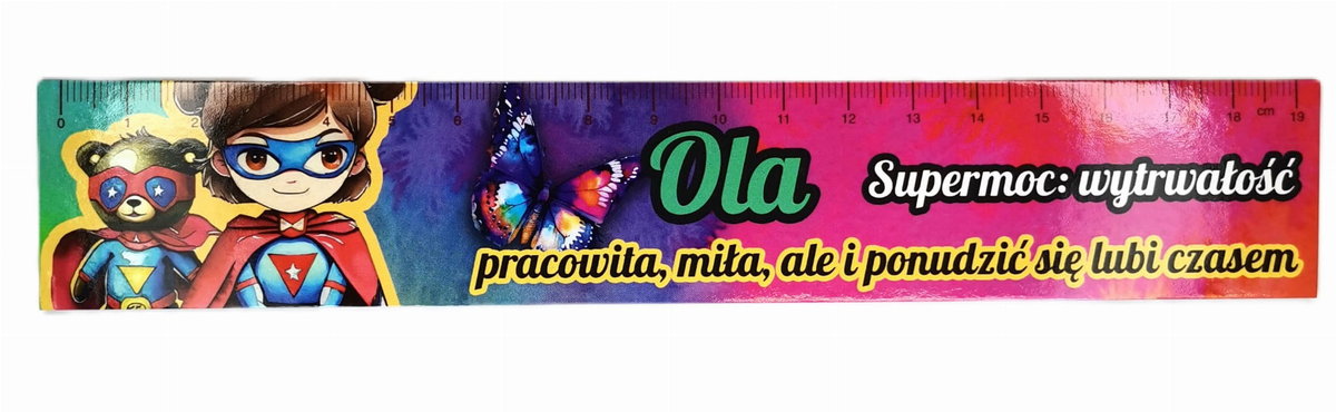 Zakładka do książki z imieniem Ola