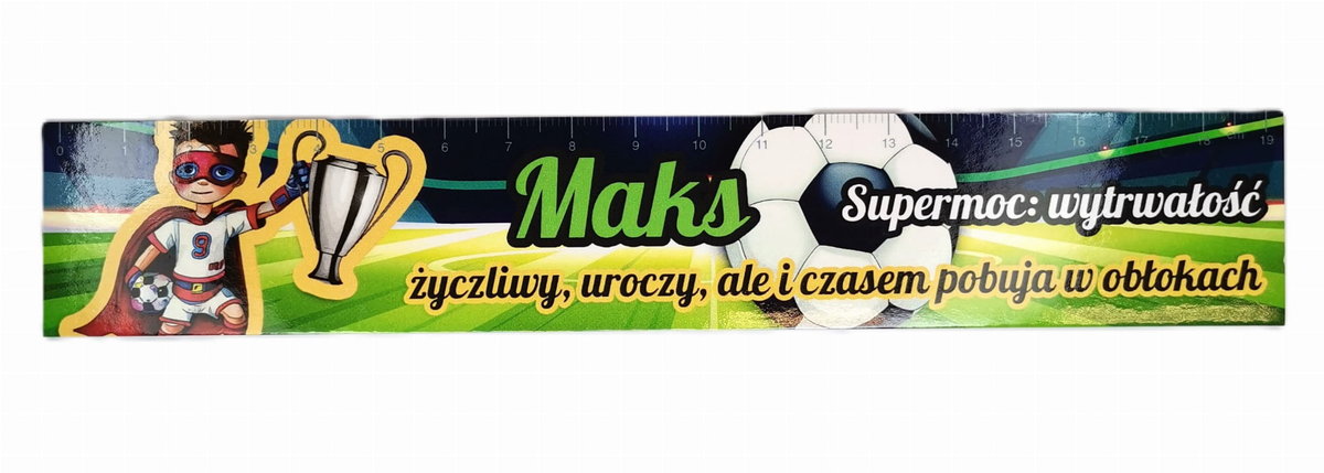 Zakładka do książki z imieniem Maks