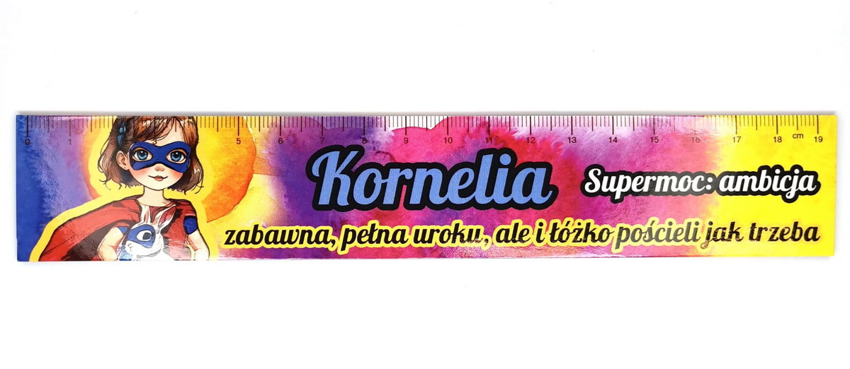 Zakładka do książki z imieniem Kornelia