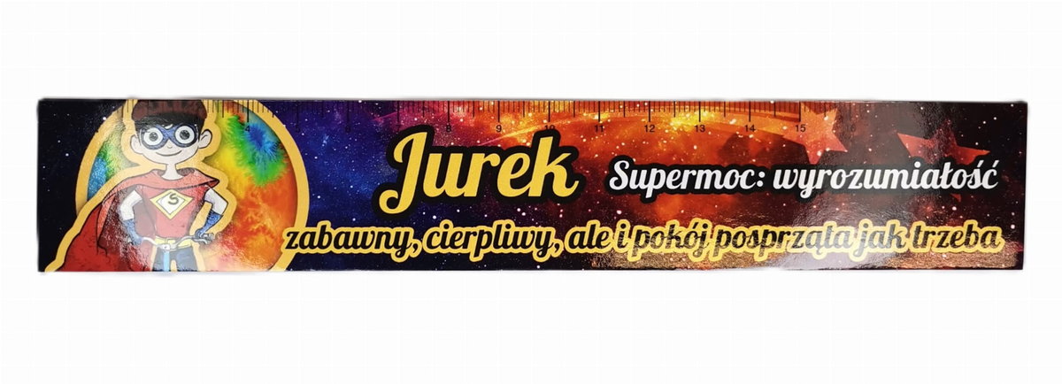 Zakładka do książki z imieniem Jurek