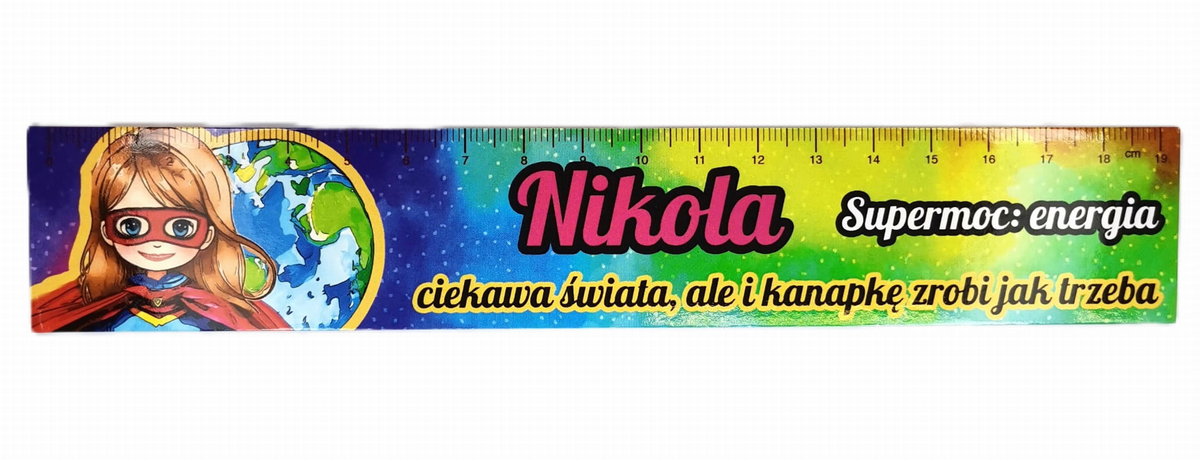 Zakładka do książki z imieniem Nikola